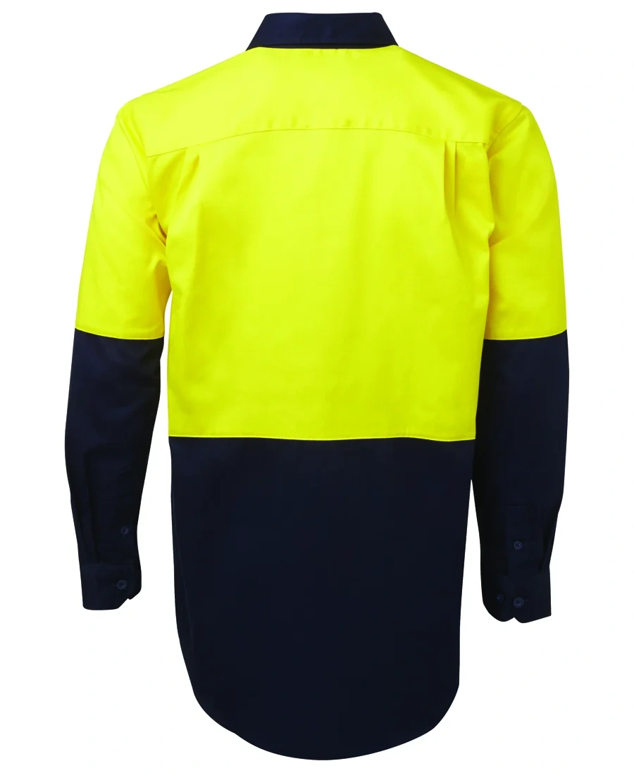 JB's Hi Vis L/S 190G Work Shirt - Image 5