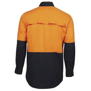 JB's Hi Vis L/S 150G Work Shirt - Thumbnail Image 3