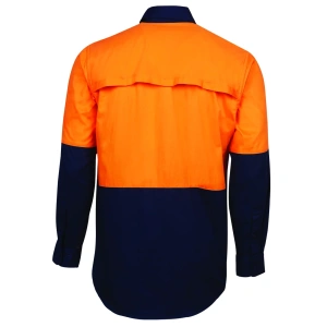 JB's Hi Vis L/S 150G Work Shirt - Thumbnail Image 7