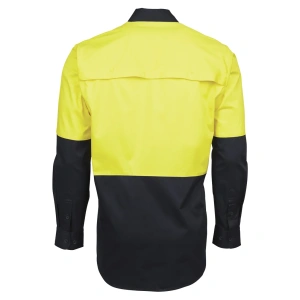 JB's Hi Vis L/S 150G Work Shirt - Thumbnail Image 9