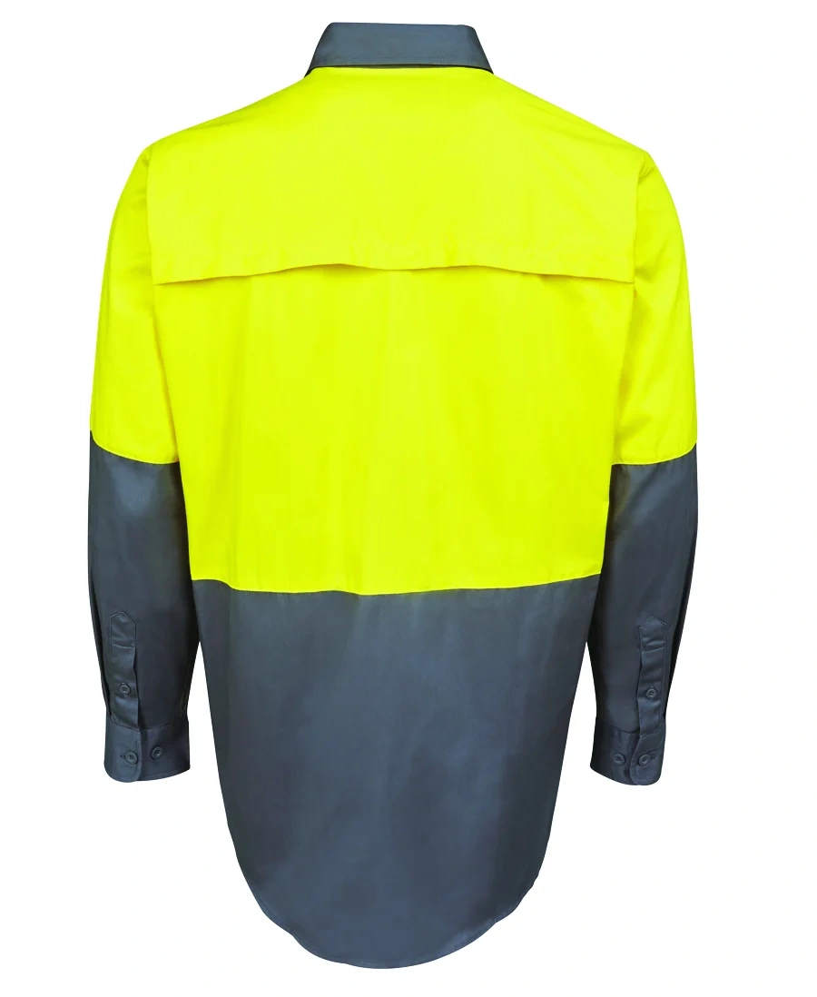 JB's Hi Vis L/S 150G Work Shirt - Image 11