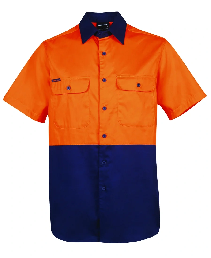 JB's Hi Vis S/S 150G Work Shirt - Image 4