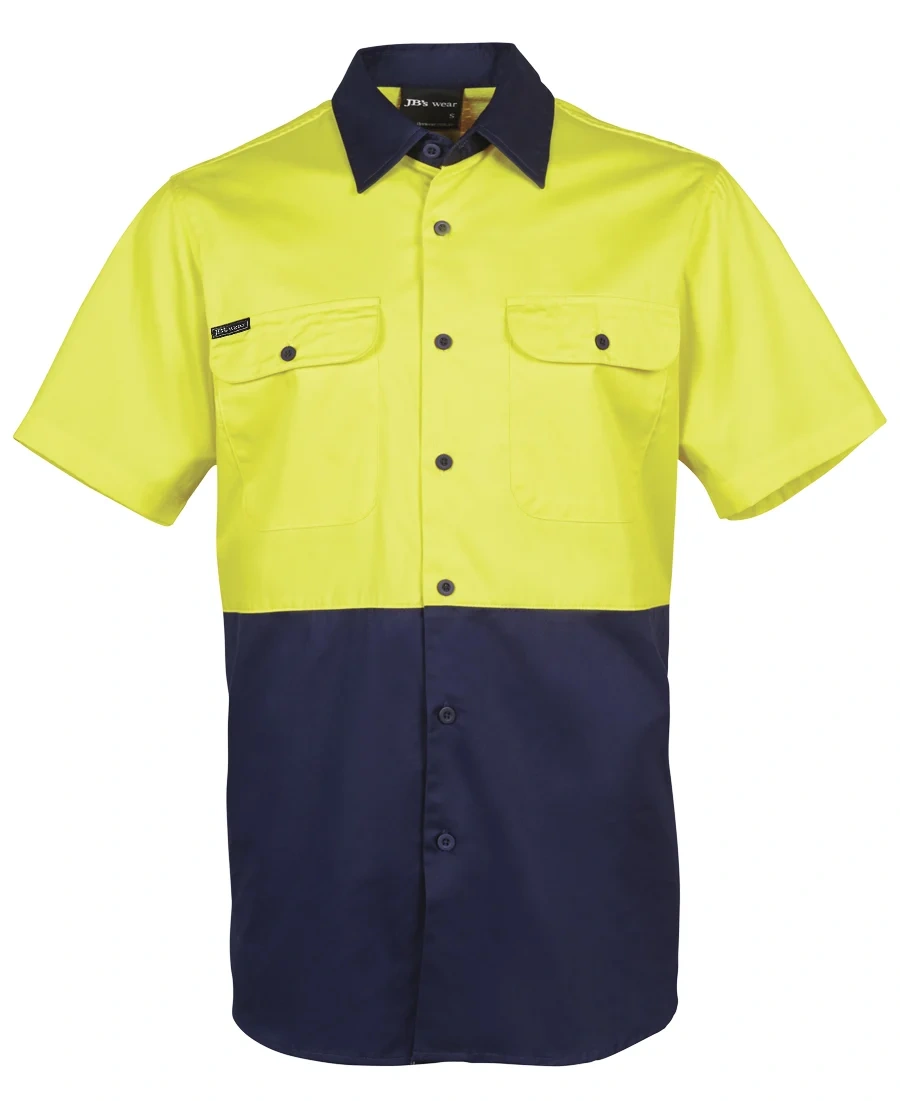 JB's Hi Vis S/S 150G Work Shirt - Image 6