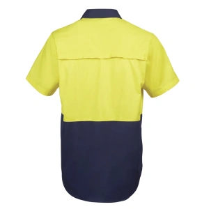 JB's Hi Vis S/S 150G Work Shirt - Thumbnail Image 7