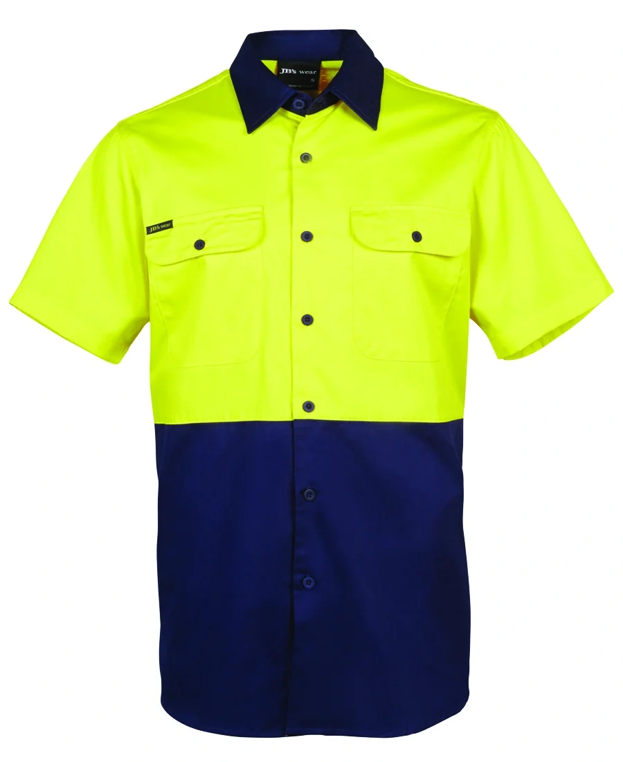 JB's Hi Vis S/S 150G Work Shirt - Image 8