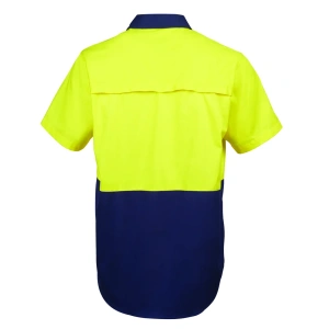 JB's Hi Vis S/S 150G Work Shirt - Thumbnail Image 9