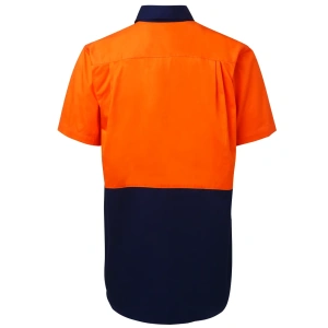 JB's Hi Vis S/S 190G Work Shirt - Thumbnail Image 3