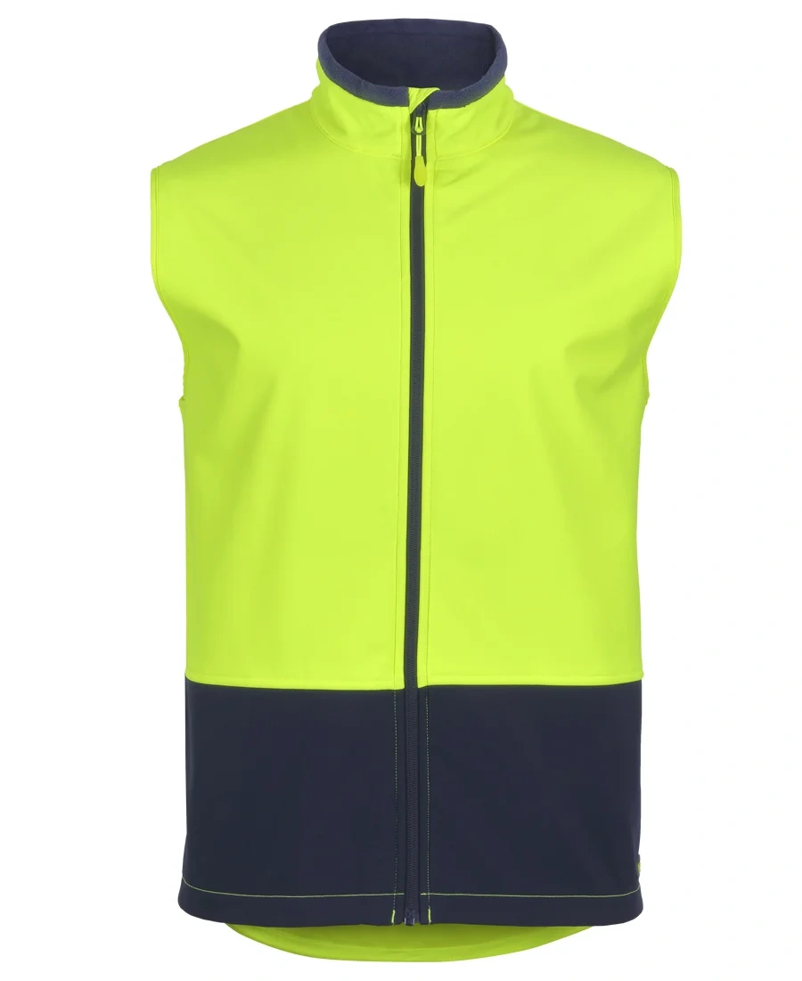 JB's Hi Vis Three Layer Softshell Vest - Image 2