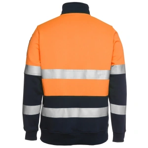 JB's Hi Vis (D+N) 1/2 Zip Fleecy Sweat - Thumbnail Image 5