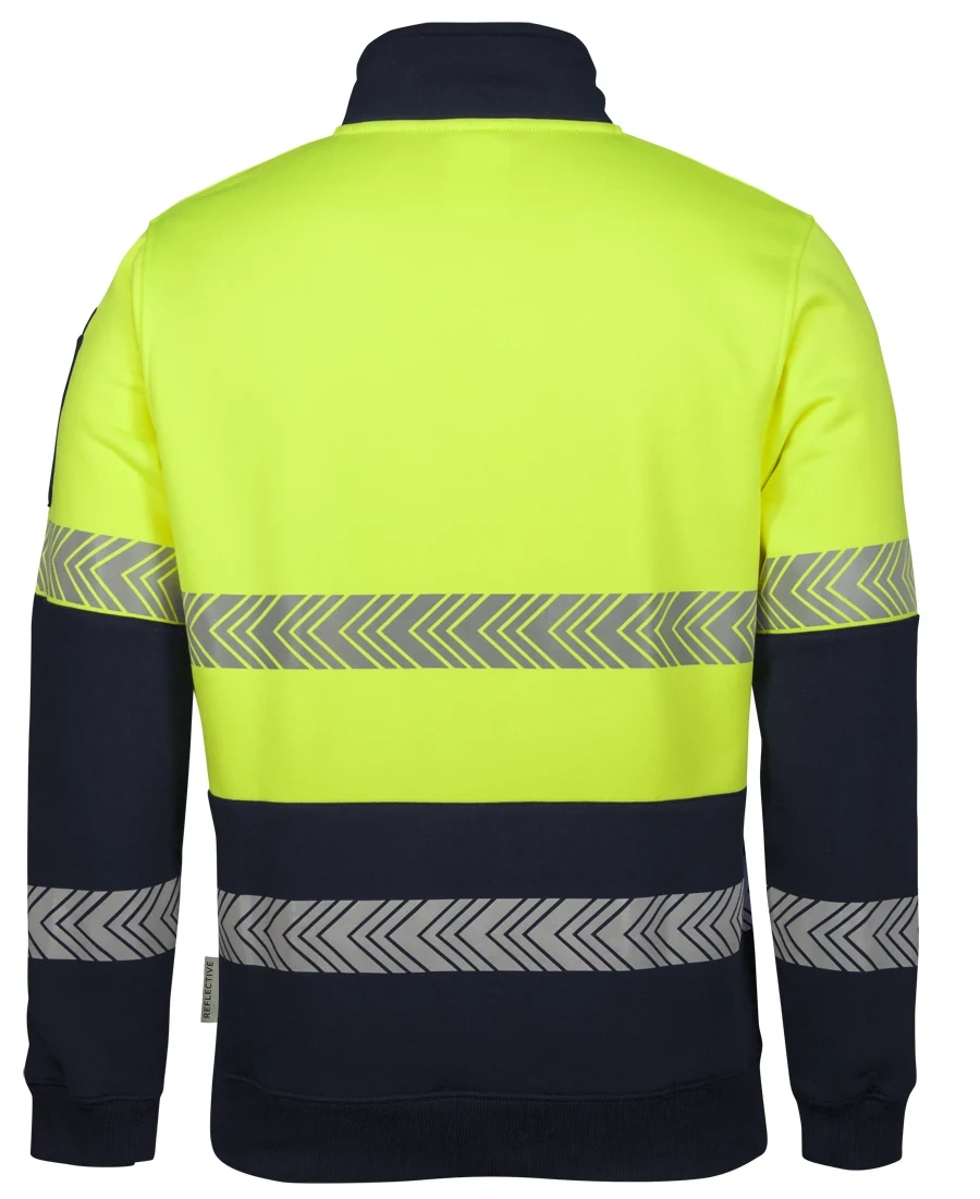 JB's Hi Vis ½ Zip Segmented Tape Fleecy - Image 3