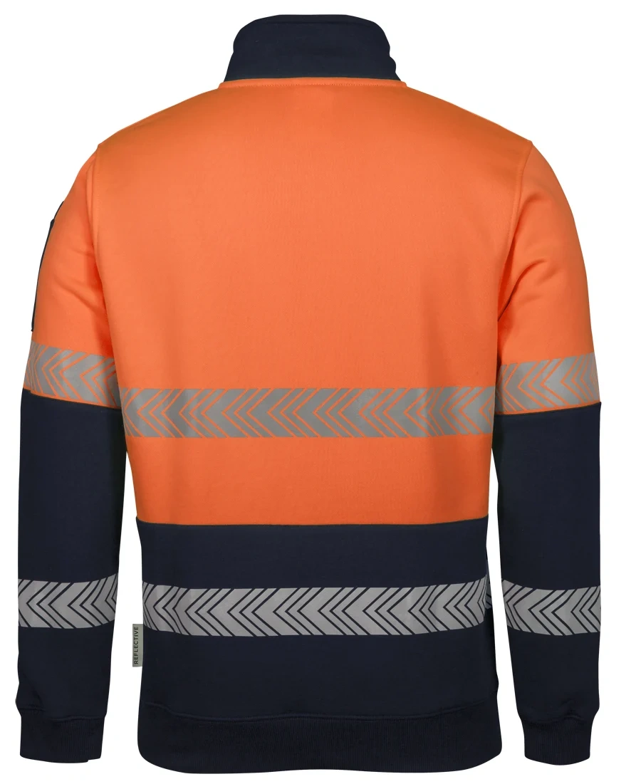 JB's Hi Vis ½ Zip Segmented Tape Fleecy - Image 5