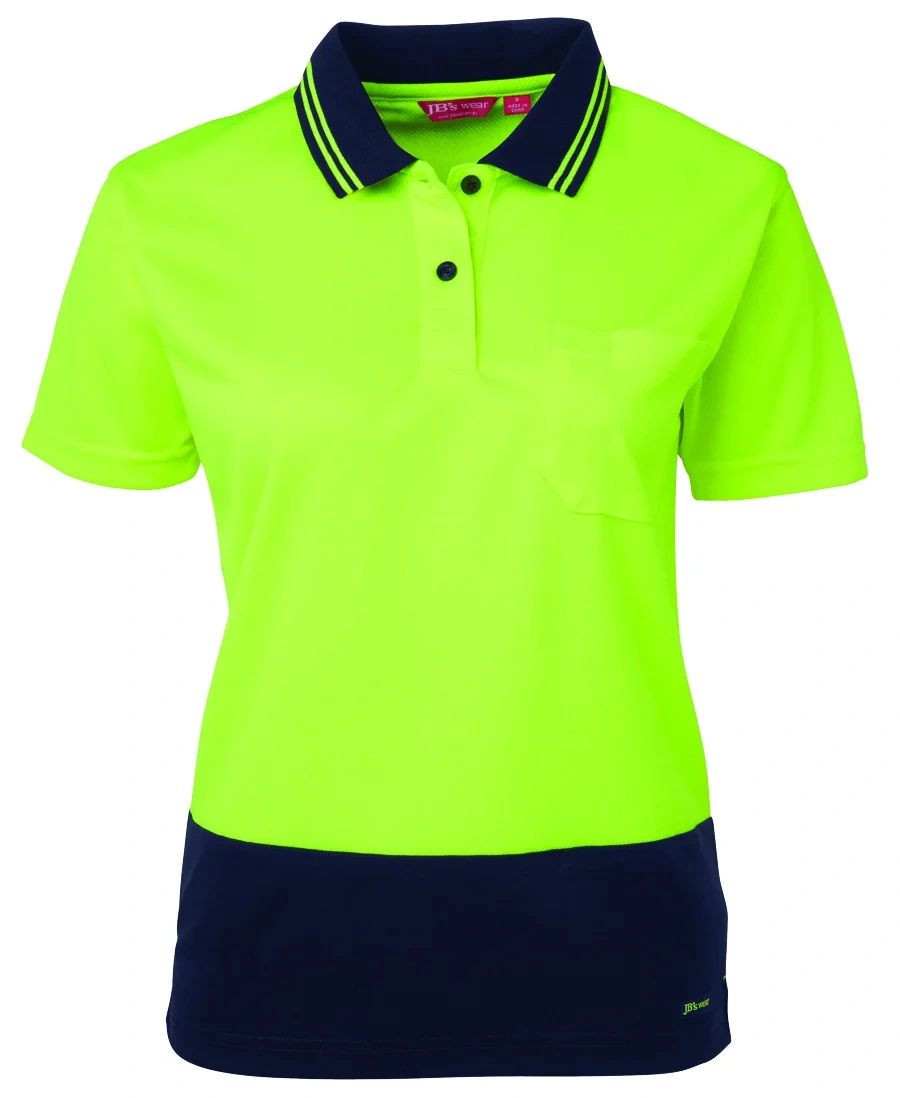JB's Ladies Hi Vis S/S Comfort Polo - Image 4
