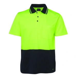 JB's Hi Vis Non Cuff S/S Cotton Back - Thumbnail Image 2
