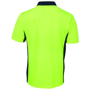JB's Hi Vis S/S Sport Polo - Thumbnail Image 3