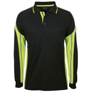 JB's L/S Street Panel Polo - Thumbnail Image 2
