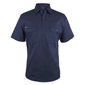 JB's Close Front S/S 150g Work Shirt - Thumbnail Image 2