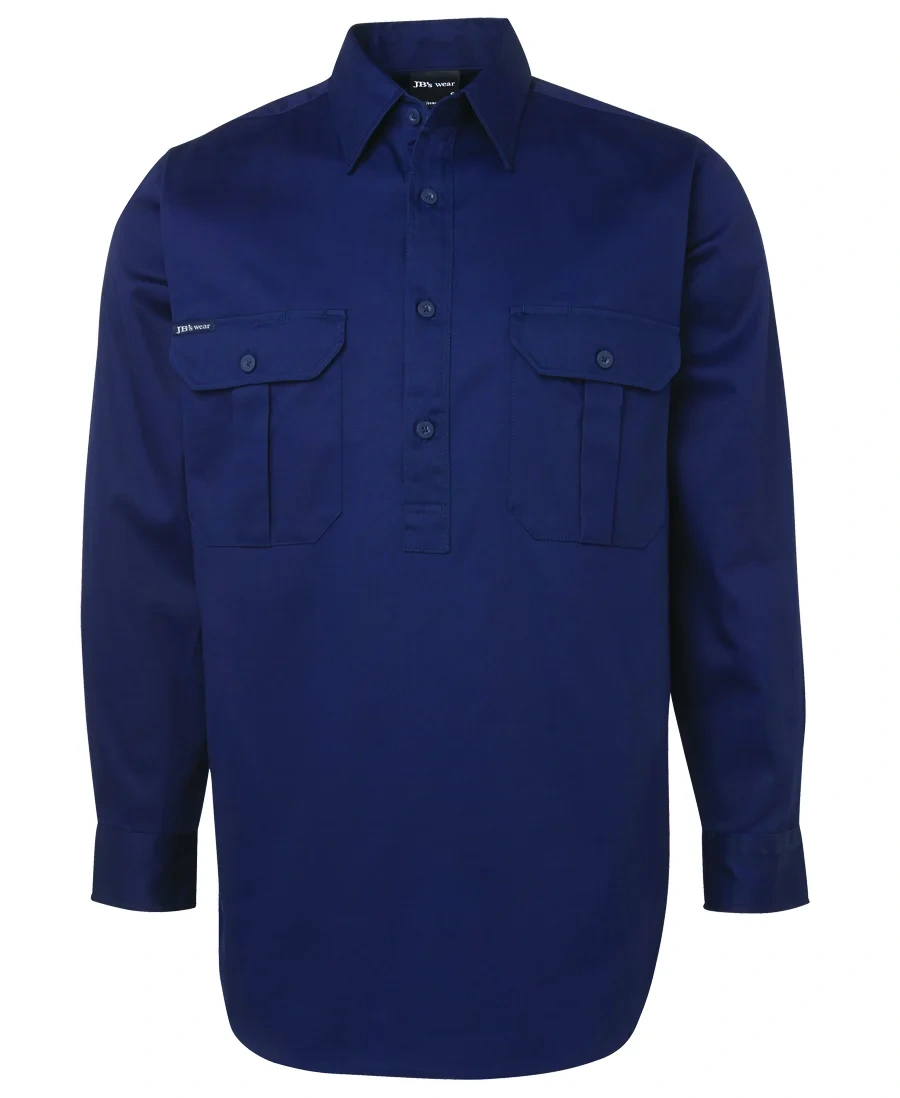 JB's Close Front L/S 190G Work Shirt - Image 2