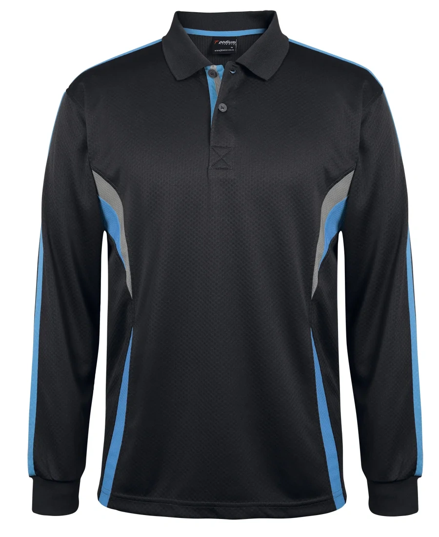 Podium L/S Cool Polo - Image 4