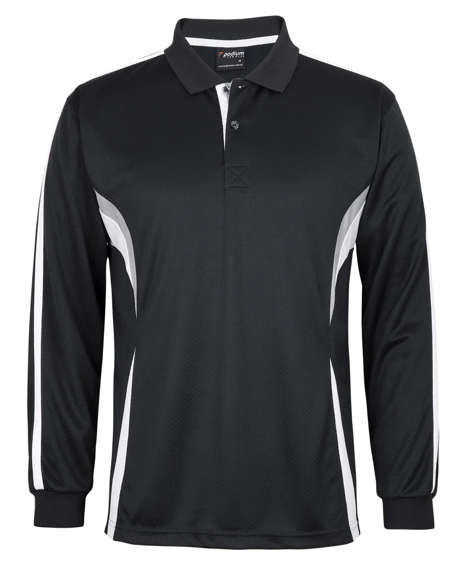 Podium L/S Cool Polo - Image 6