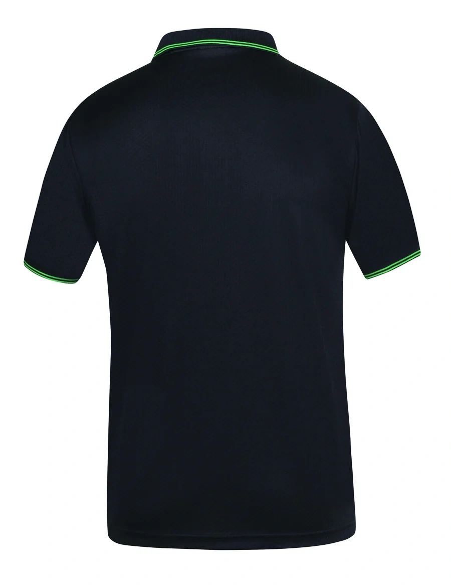 Podium Jacquard Contrast Polo - Image 3
