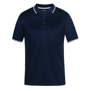 Podium Jacquard Contrast Polo - Thumbnail Image 4