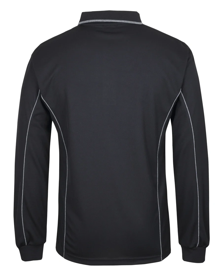 Podium L/S Piping Polo - Image 5