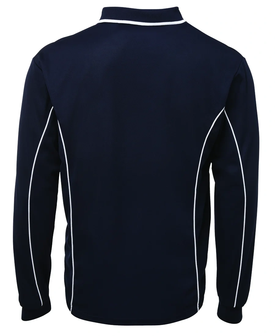 Podium L/S Piping Polo - Image 17