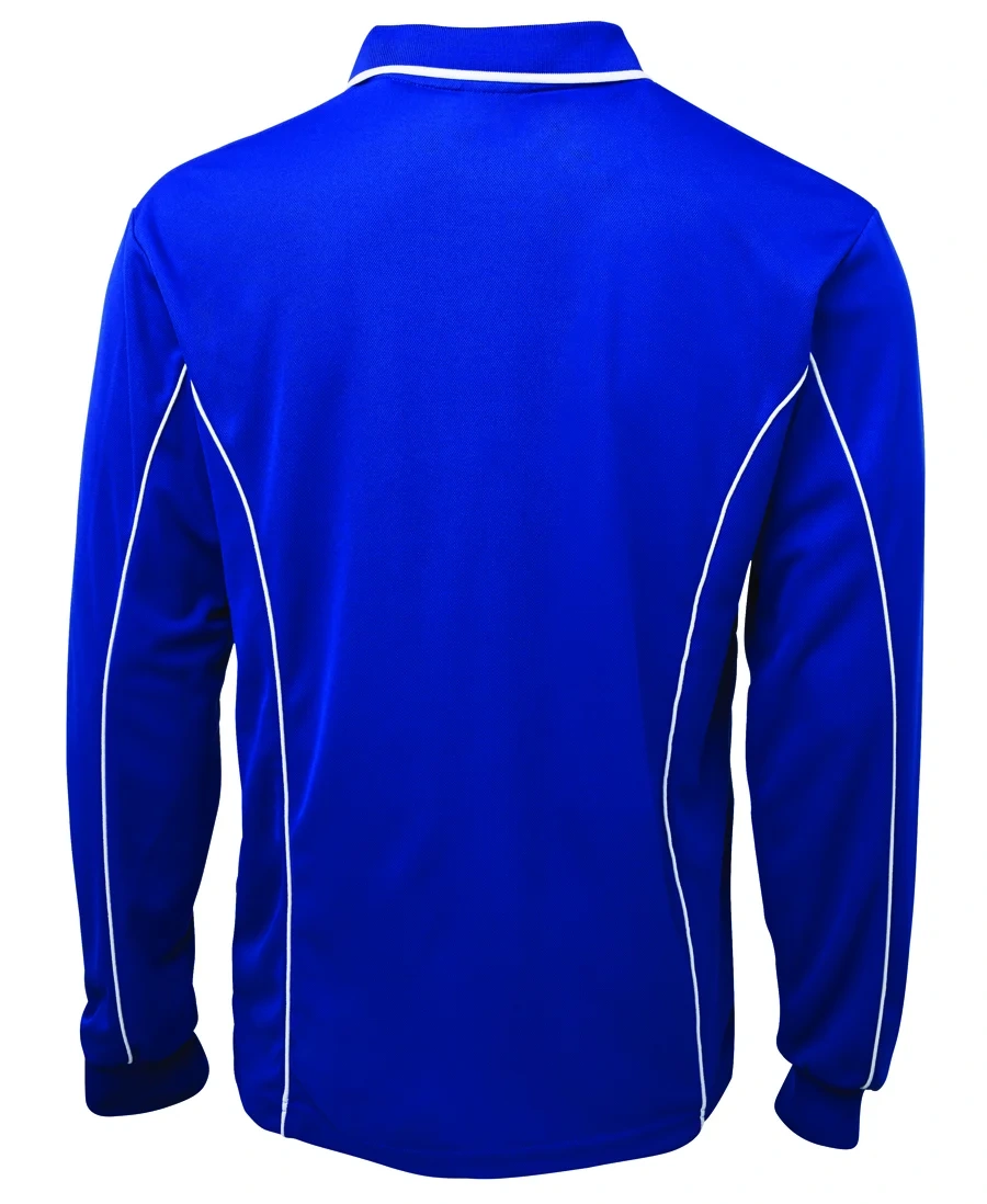 Podium L/S Piping Polo - Image 19