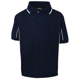 Podium Kids S/S Piping Polo - Thumbnail Image 2