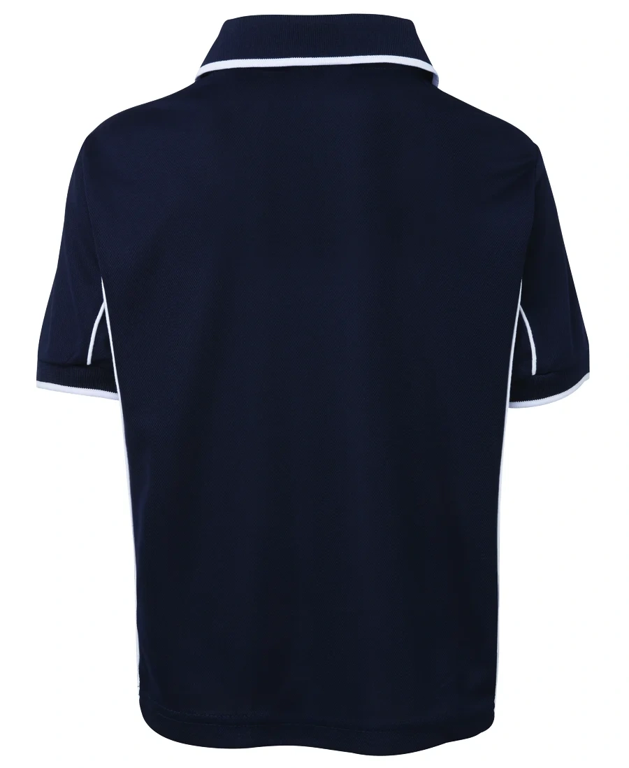 Podium Kids S/S Piping Polo - Image 3