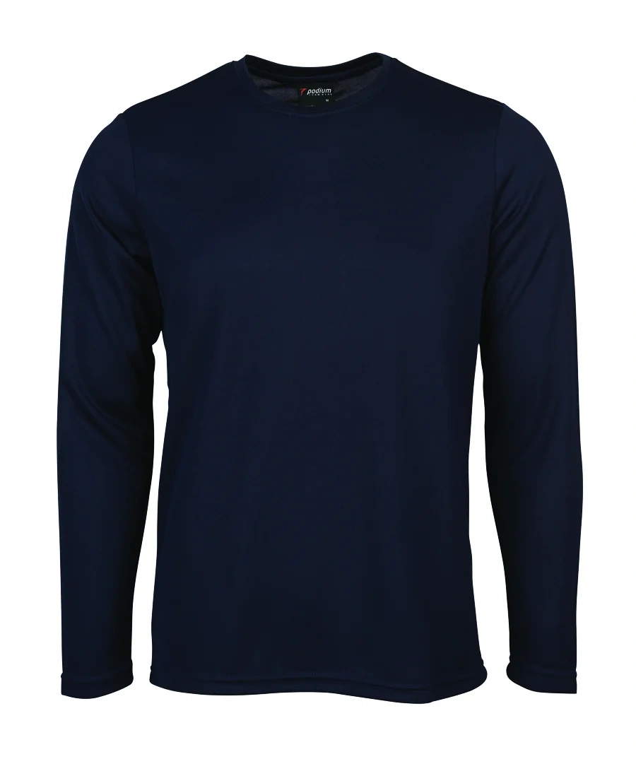Podium Kids & Adults L/S Poly Tee - Image 8