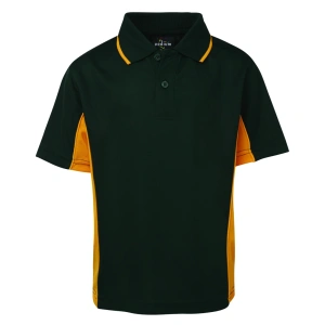 Podium Kids Contrast Polo - Thumbnail Image 2