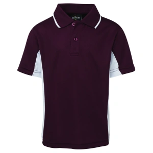 Podium Kids Contrast Polo - Thumbnail Image 6