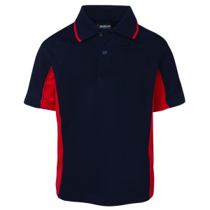 Podium Kids Contrast Polo - Thumbnail Image 8