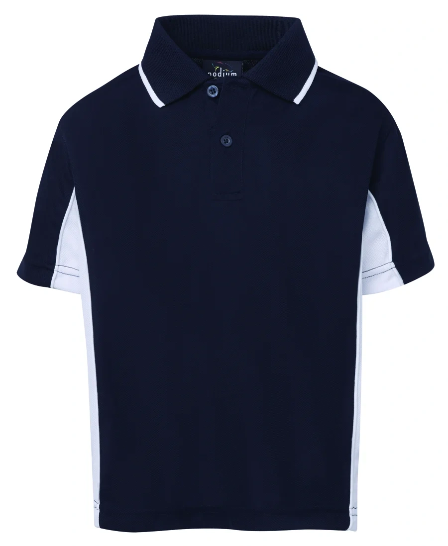 Podium Kids Contrast Polo - Image 10