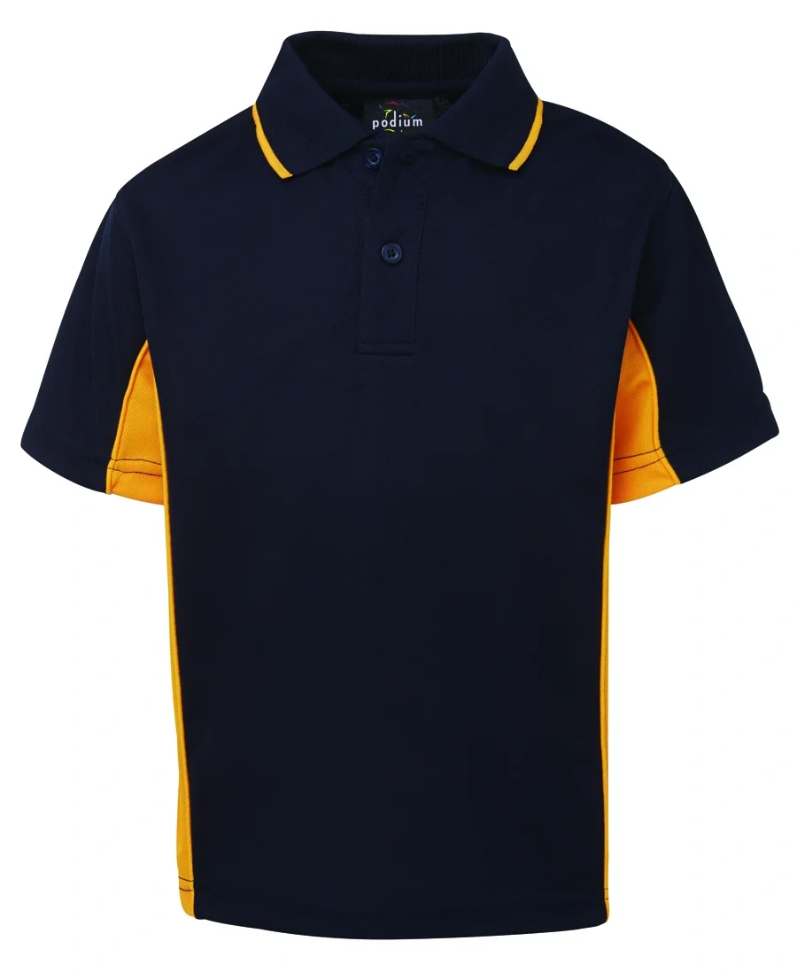 Podium Kids Contrast Polo - Image 12