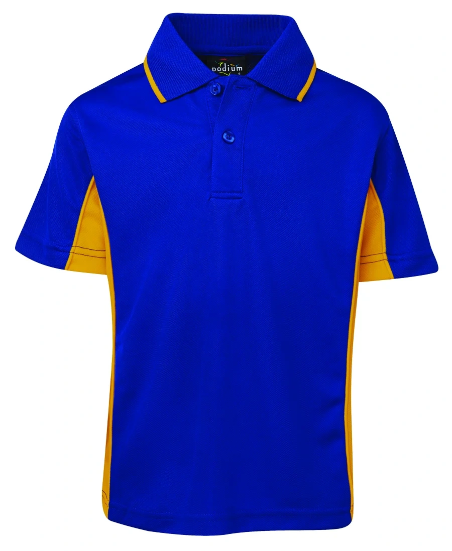 Podium Kids Contrast Polo - Image 16