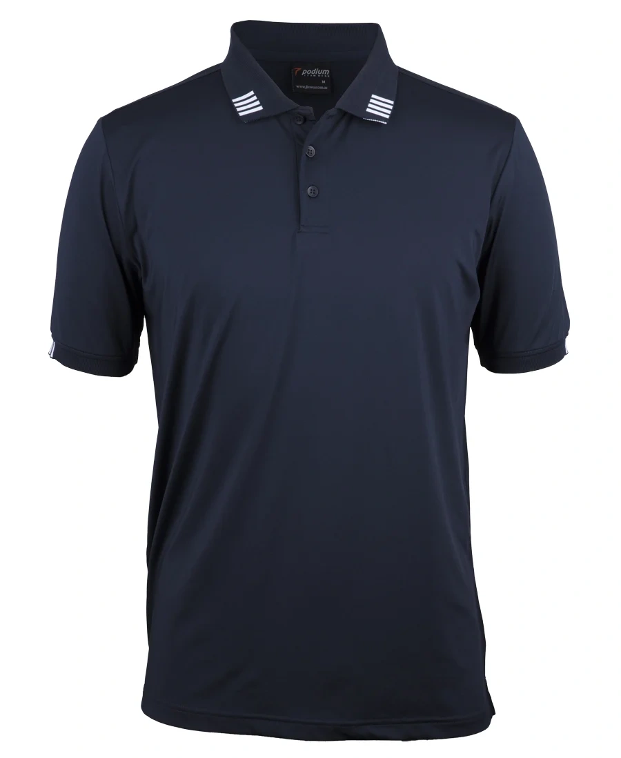 Podium 4 Stripe S/S Stretch Polo - Image 8