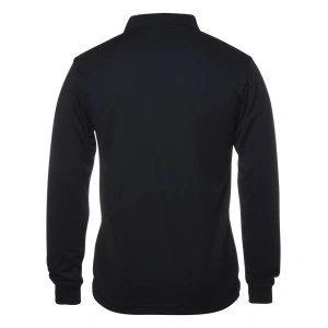 Podium Long Sleeve Poly Polo - Thumbnail Image 3