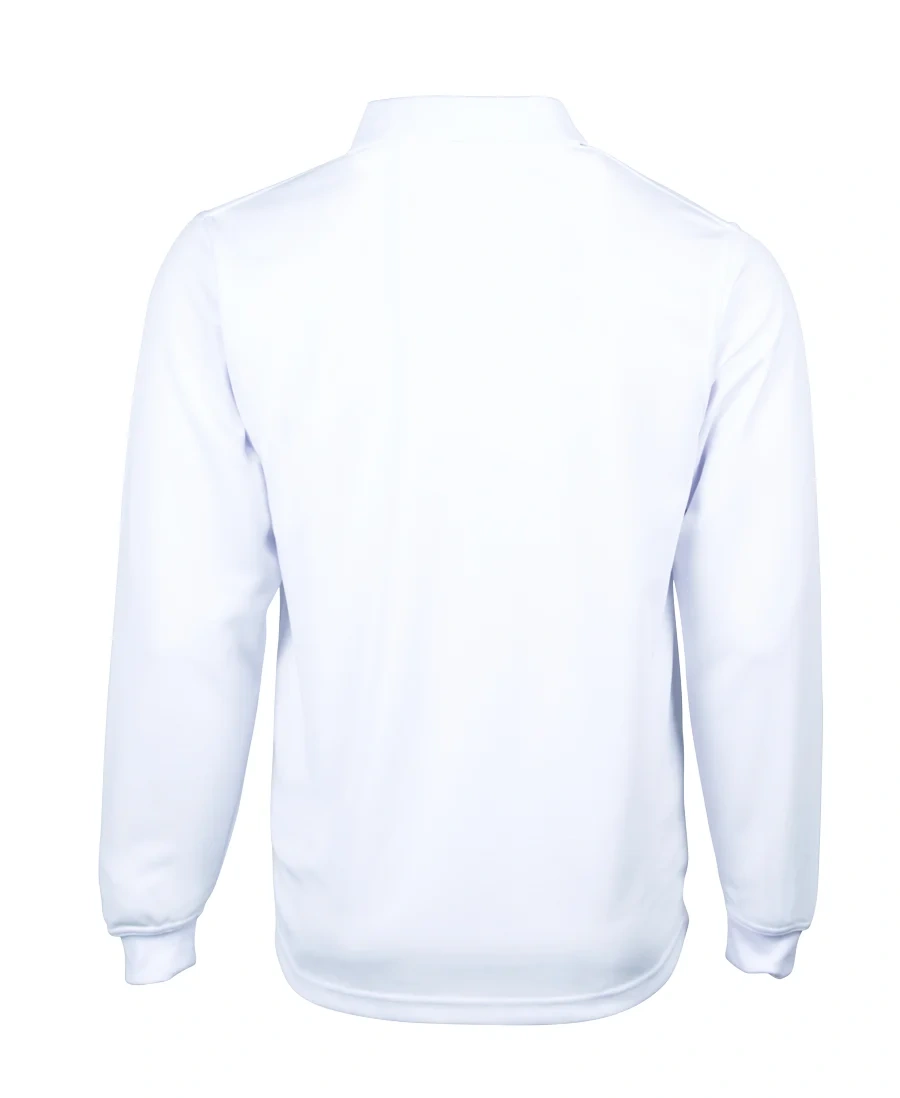 Podium Long Sleeve Poly Polo - Image 5