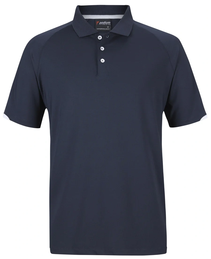 Podium Contrast Stretch Polo - Image 10