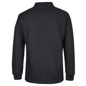 Podium L/S Waffle Pocket Polo - Thumbnail Image 3