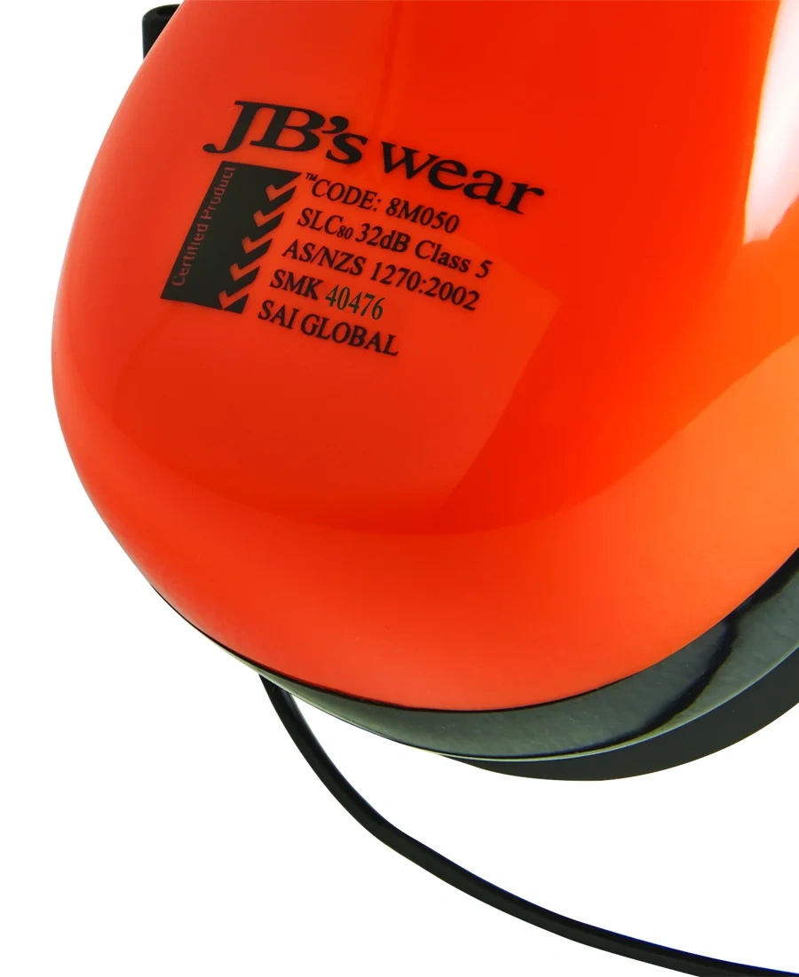 JB's 32dB Ear Muffs With Neck Band - Image 3