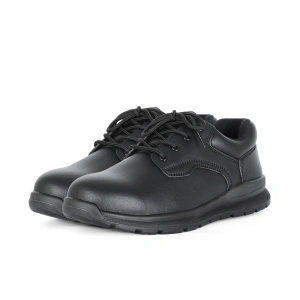 JB's Microfibre Lace Up Steel Toe Shoe - Thumbnail Image 3