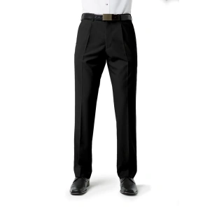Mens Classic Pleat Pant - Thumbnail Image 2