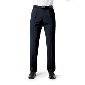 Mens Classic Pleat Pant - Thumbnail Image 3