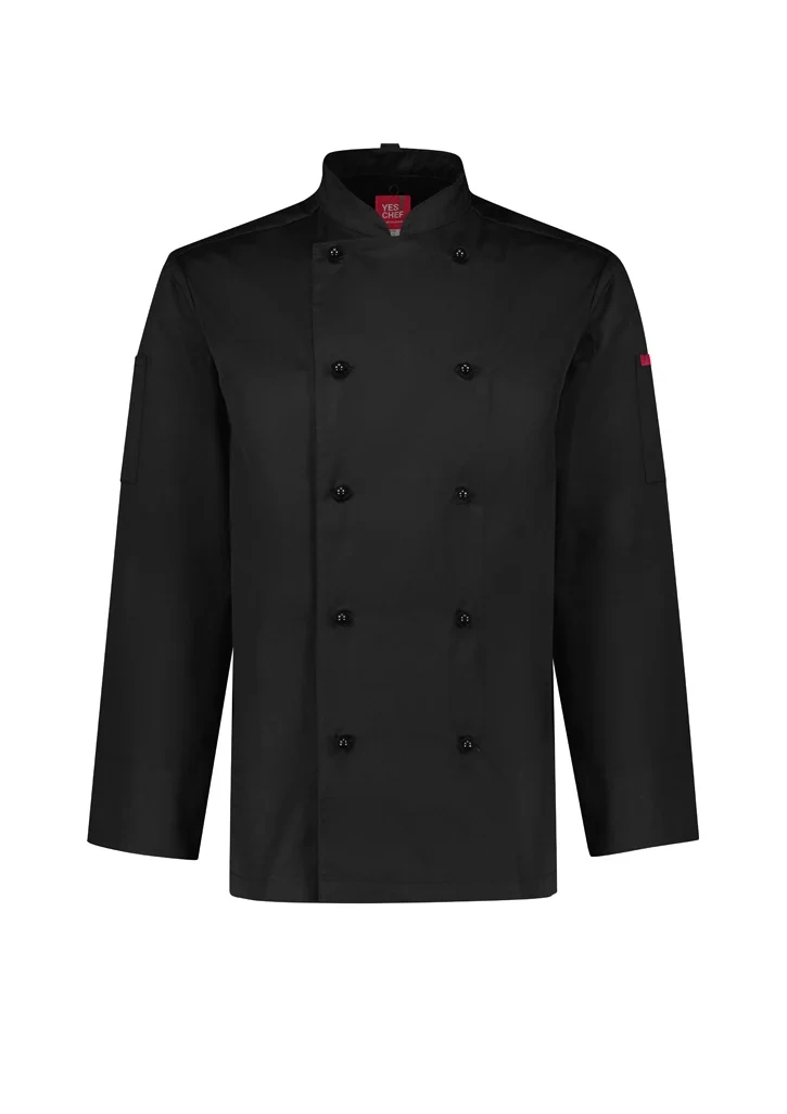 Mens Al Dente Long Sleeve Chef Jacket - Image 6