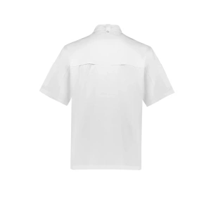Mens Zest Short Sleeve Chef Jacket - Thumbnail Image 3
