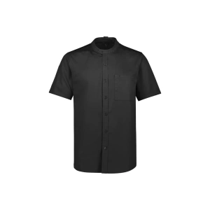 Mens Salsa Short Sleeve Chef Shirt - Thumbnail Image 2