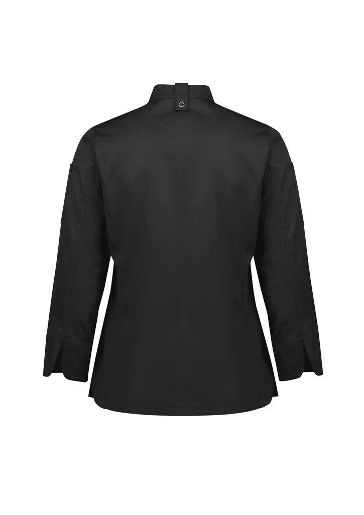 Womens Alfresco Long Sleeve Chef Jacket - Image 5
